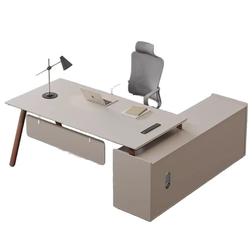 Deluxe Boss Desk Single Supervisor Large Class President Manager Boss Office Office Furniture