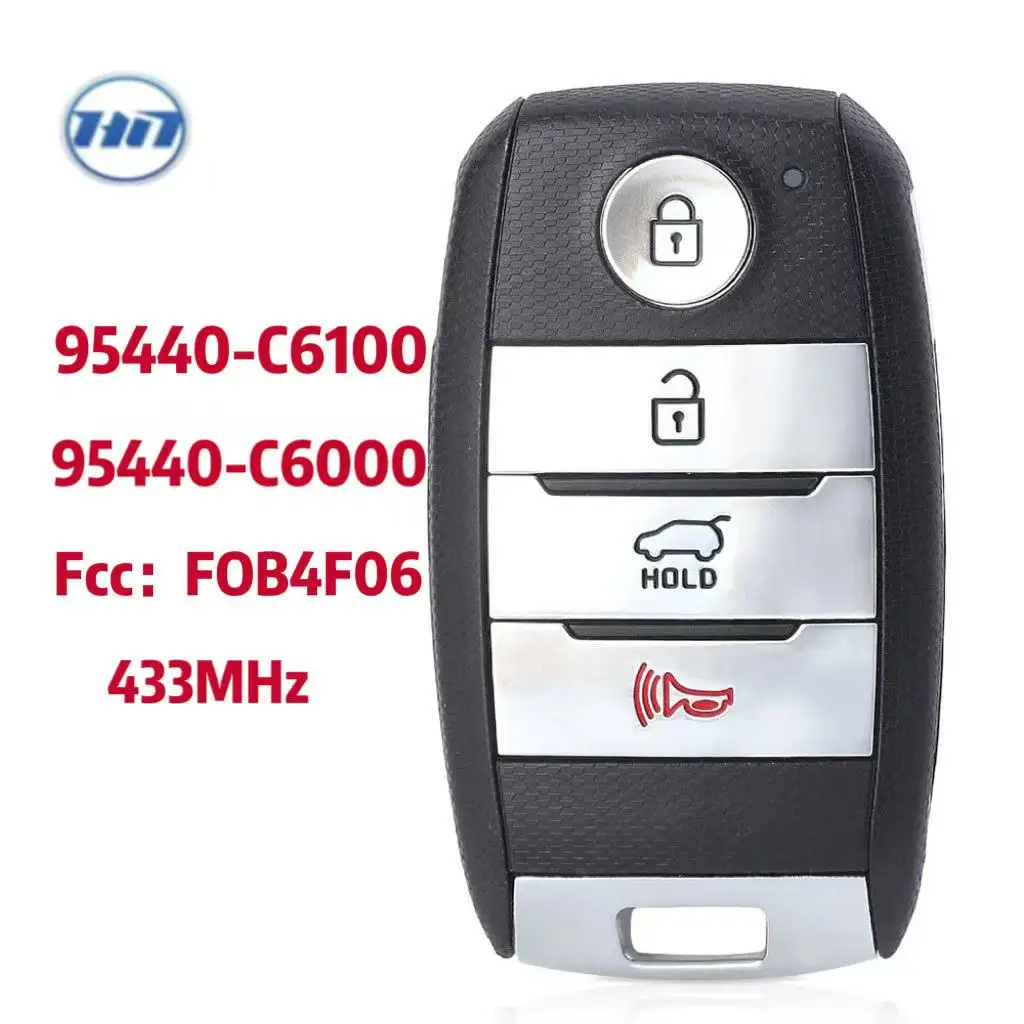 

95440-C6000 95440-C6100 для KIA Sorento 2015 2016 2017 2018 Keyless Go Smart Remote Key TQ8-FOB-4F06 433 МГц ID47