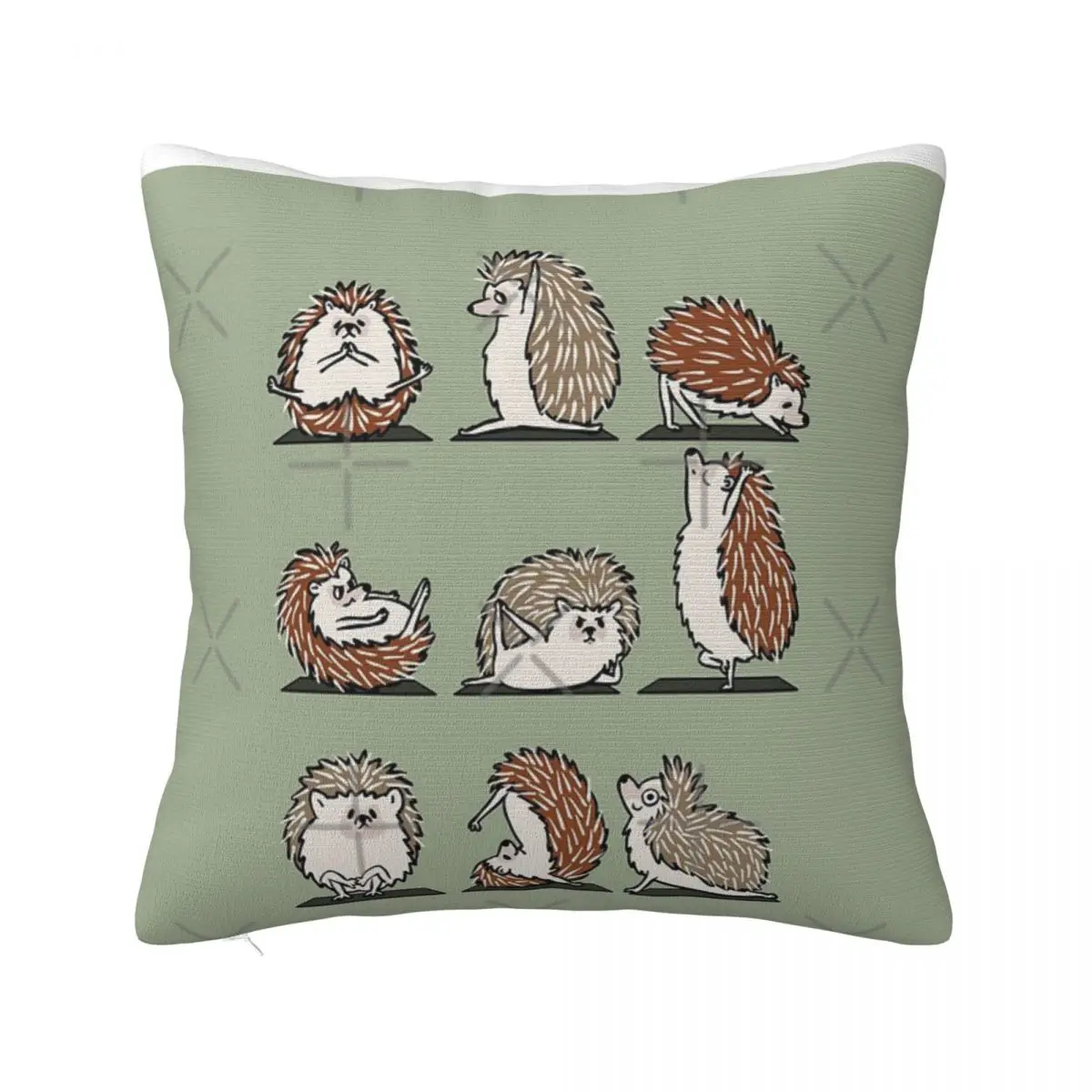 Hedgehog Yoga Dakimakura Decorative Cushion Room Decorating Items Pillow Case Pillow Cover