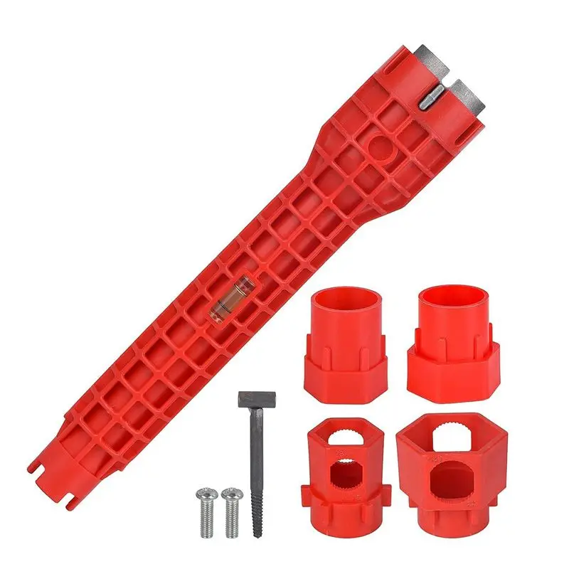 

YANA50I 14 In 1 Multifunctional Sink Faucet Installation Tool Multifunctional Sink Faucet Installation Tool Screw Removal Hardwa