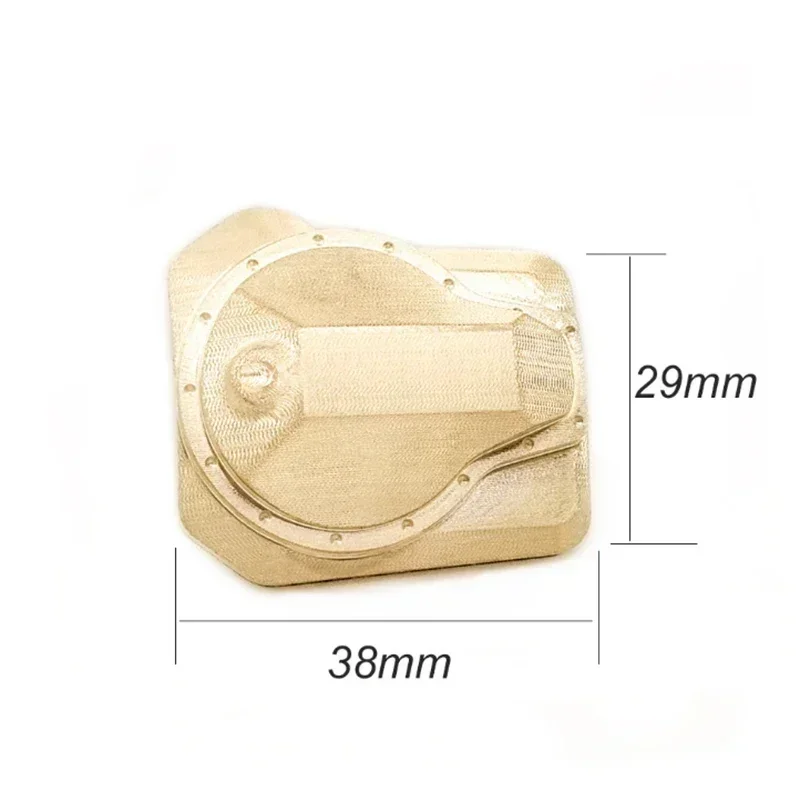 غطاء نحاسي لغطاء Diff لسيارة الزاحف بالتحكم عن بعد ، من الأمام والخلف ، TRX4 ، Trxs ، 1 ، 10 ، من من من ، من ، 2