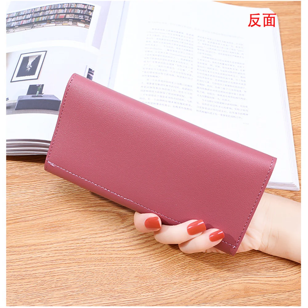 Women Wallet PU Leather Purse Female Long Wallets Luxury Love Heart Money Pouch Handbag For Women Coin Purse Card Holders Clutch