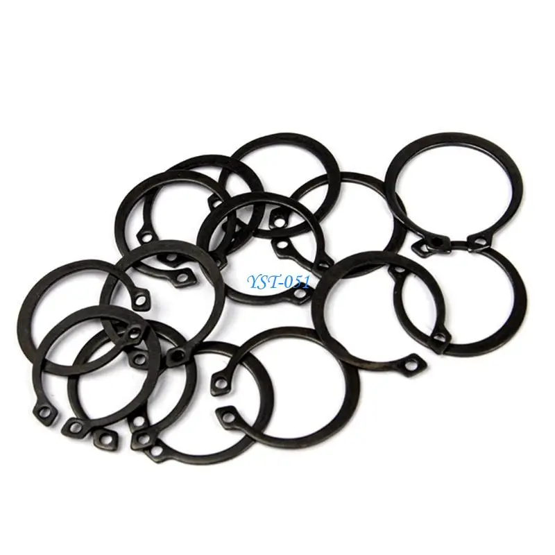

E15A Snaps Rings Set 300Pcs Retaining Rings Set 18 Size Stainless Steels External Circlip