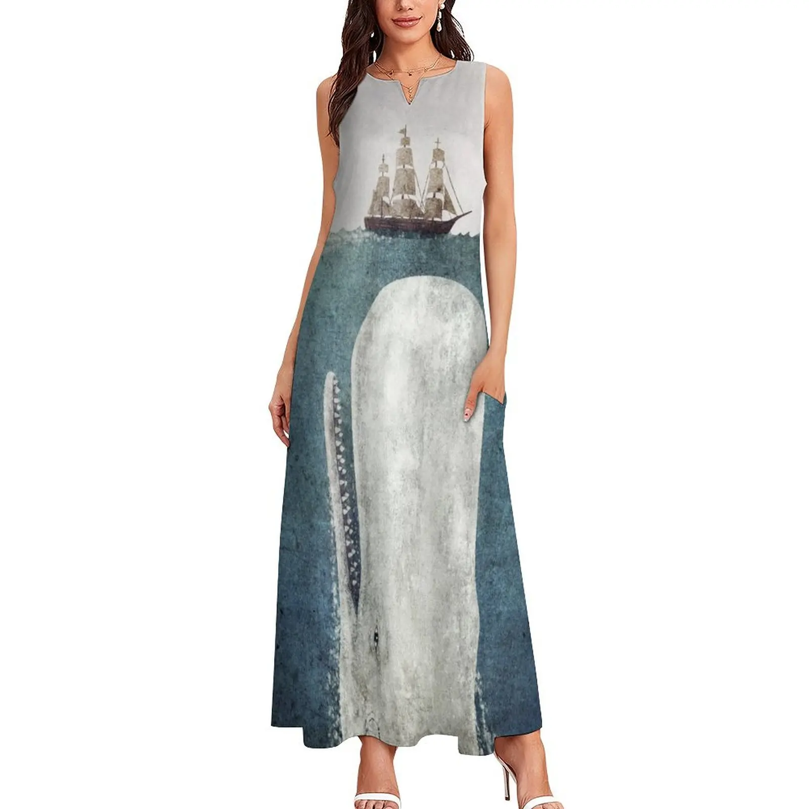 The White Whale Long Dress Dress woman summer clothes for women Dress