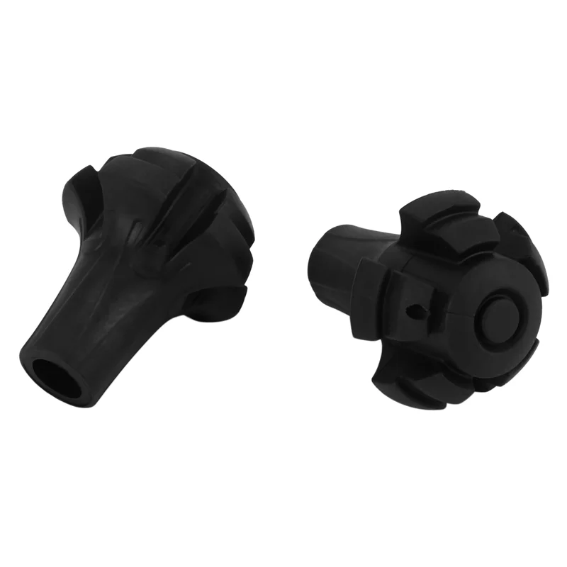 

ELOS-6X Four Pack Of Extra Durable Rubber Replacement Tips (Replacement Feet/Paws / Ferrules/Caps) For Trekking Poles