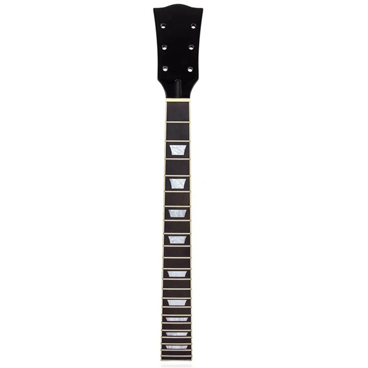 22 Frets Electric Guitar Maple Neck Rosewood Fretboard Black Finish for Gibson Les Paul LP Guitars