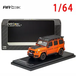 Diecast Model Car 1/64 BRABUS G-Class Alloy Car Model SUV BRABUS Off-road Vehicle Toys for Boys Collection Display Original Box