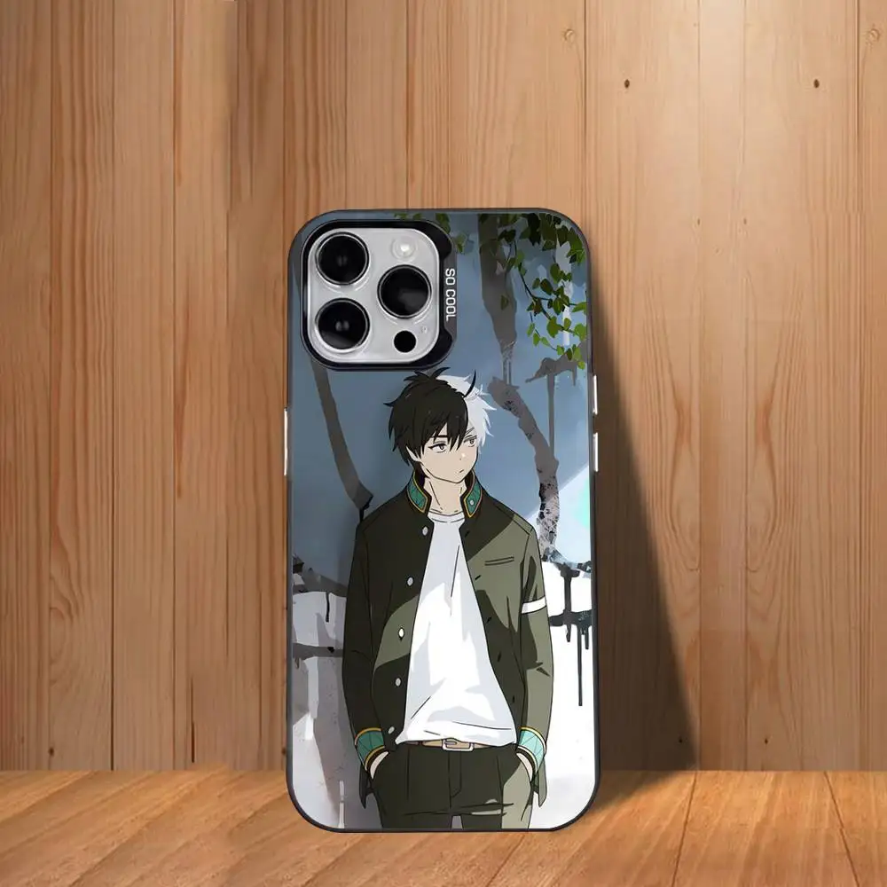 حافظة هاتف ساكورا W-Wind B-Breaker لهاتف iPhone 17,16,15,14,13,12,11,Mini,Pro,SE,MAX غطاء أبيض غير لامع مقاوم للصدمات