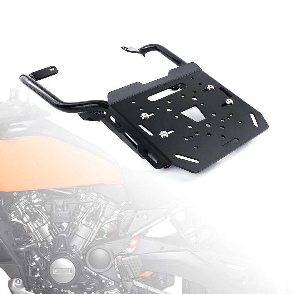 

Fit For HARLEY DAVIDSON PAN AMERICA 2020 2021 2022 2023 2024 Rear Tail Box Bracket Motorcycle Trunk Boxes Luggage Rack Bracket