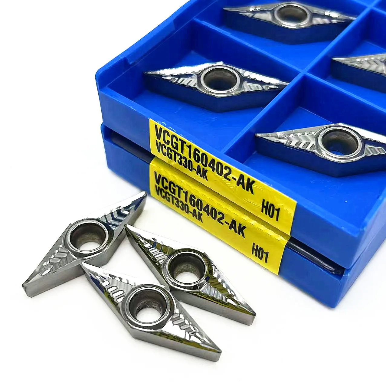 VCGT160402 VCGT160404 VCGT160408 AK H01 Aluminum Inserts Internal Turning tool CNC lathe Alloy VCGT160402 VCGT160404 VCGT160408