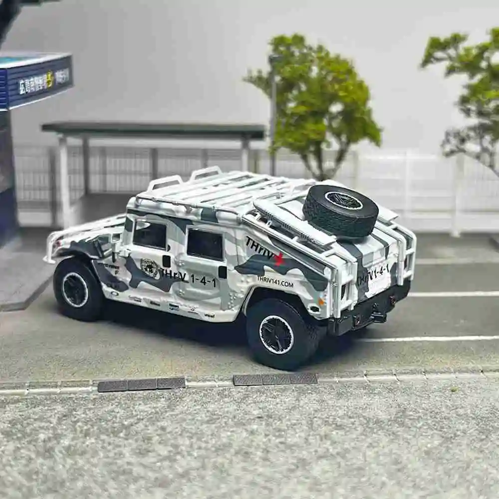 Master High-End 1/64 H1 1999 SUV Military Diecast Toys Car Models Collection Miniature Gifts