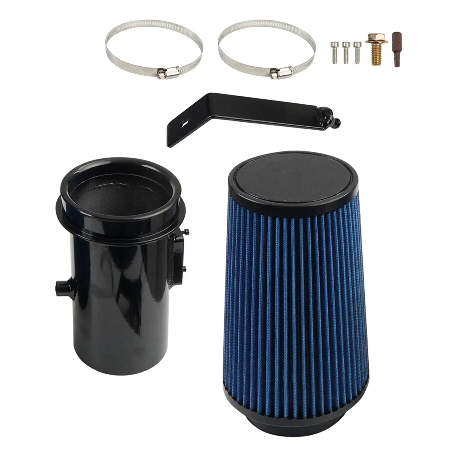 

Cold Air Intake Kit Accessories Spare Parts Filter System for Ford 6.4L Engine Easy to Install Vehicle Parts Replacement