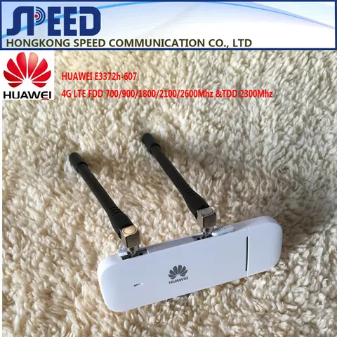 Huawei E3372 E3372h-607 Antenas Grátis 4G LTE 150Mbps Modem USB 4G LTE USB Dongle USB Stick