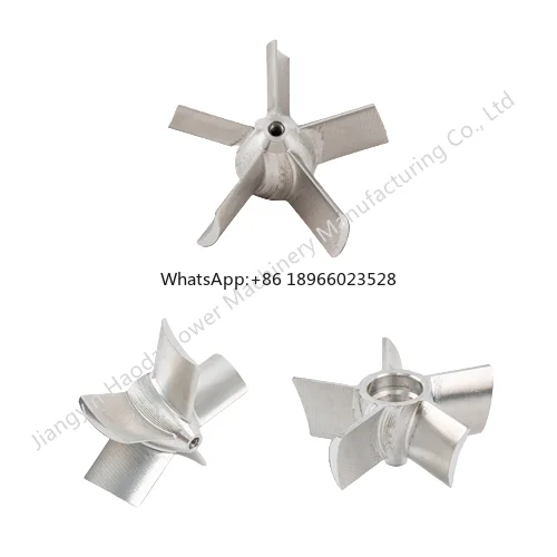 Direct supply of aircraft engine impeller manufacturers, ship axial flow fan aluminum impeller, five axis linkage machining