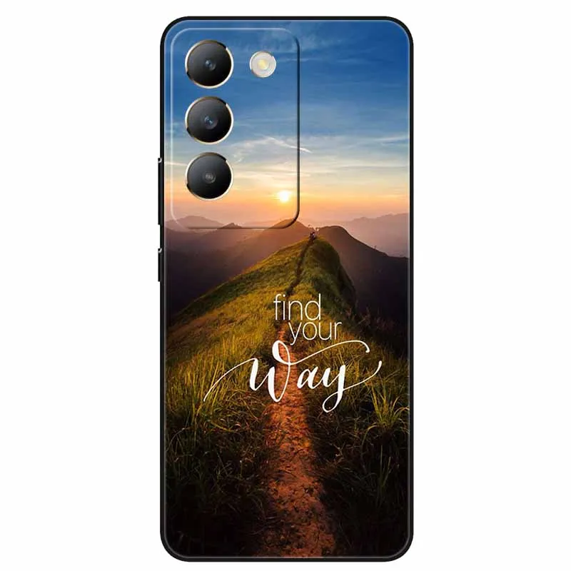 For Vivo V30 Lite 4G Case Cartoon Cool Wolf Silicone TPU Soft Phone Covers for Vivo V 30 Lite 4G V30Lite Shockproof Capa Animals