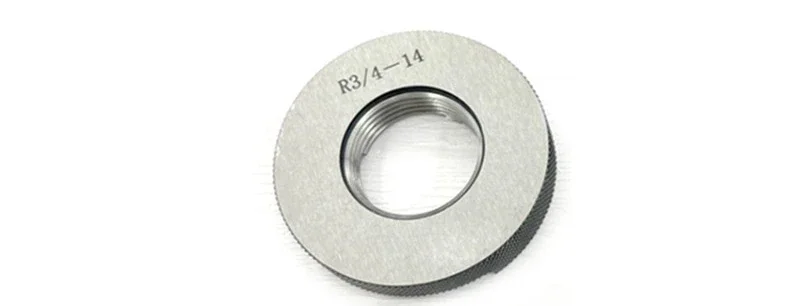 R1/16 R1/8 R1/4 R3/8 R1/2 R3/4 R1 R1-1/2 R2 R2-1/2  R3 R3-1/2 R4 R5 R6 R Type Inch 55 Degree Tapered Pipe Thread Ring Gauge Gage