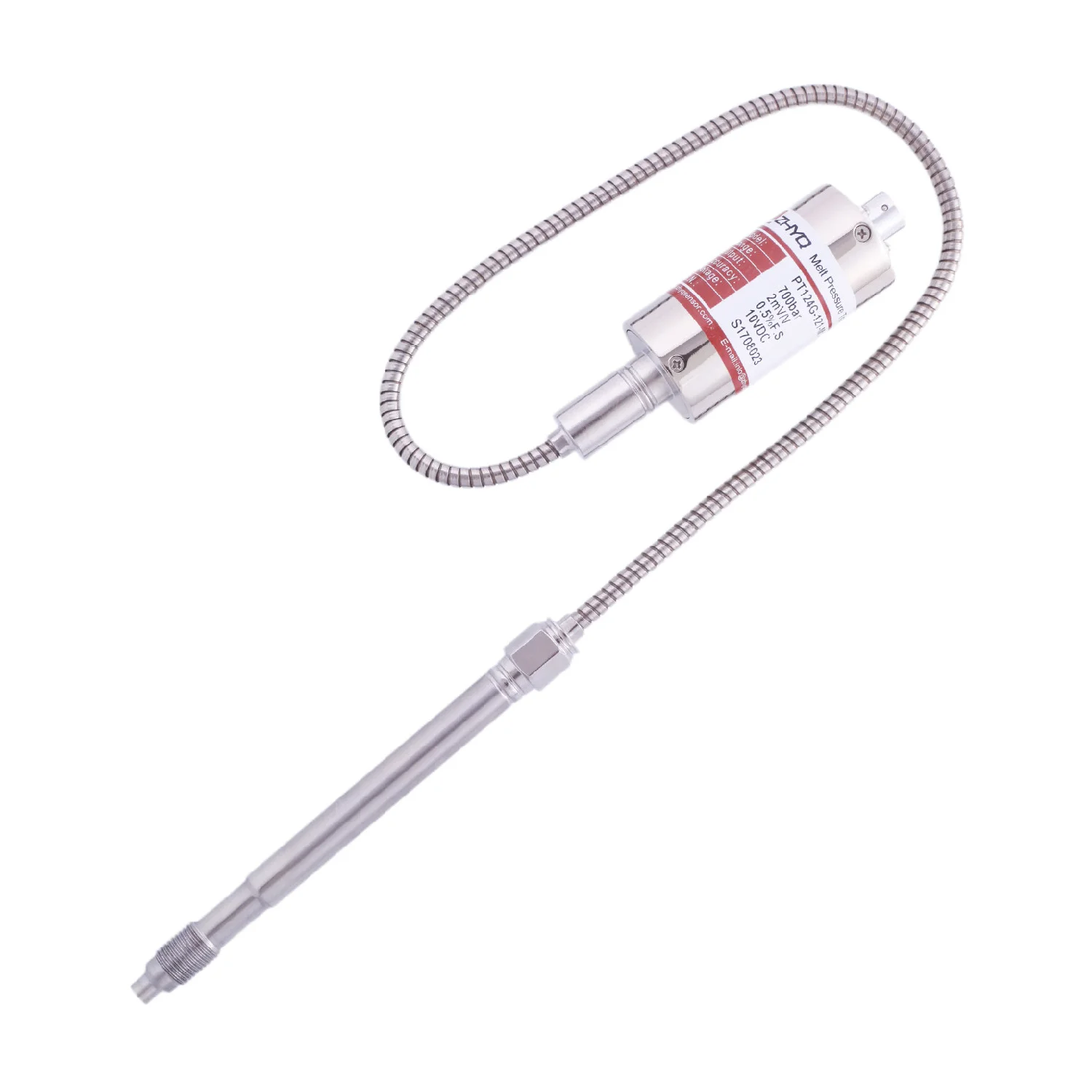 High Temperature Melt Pressure Sensor Plastic Rubber Chemical Fiber Equipment Extruder Temperature and Pressure Integrated