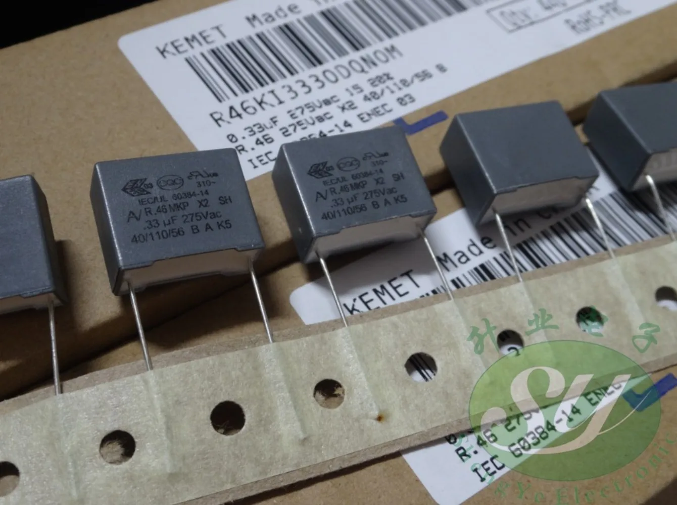 10PCS AV R46KI3330DQ 0.33uf/275VAC 330nf u33 334 New film capacitor