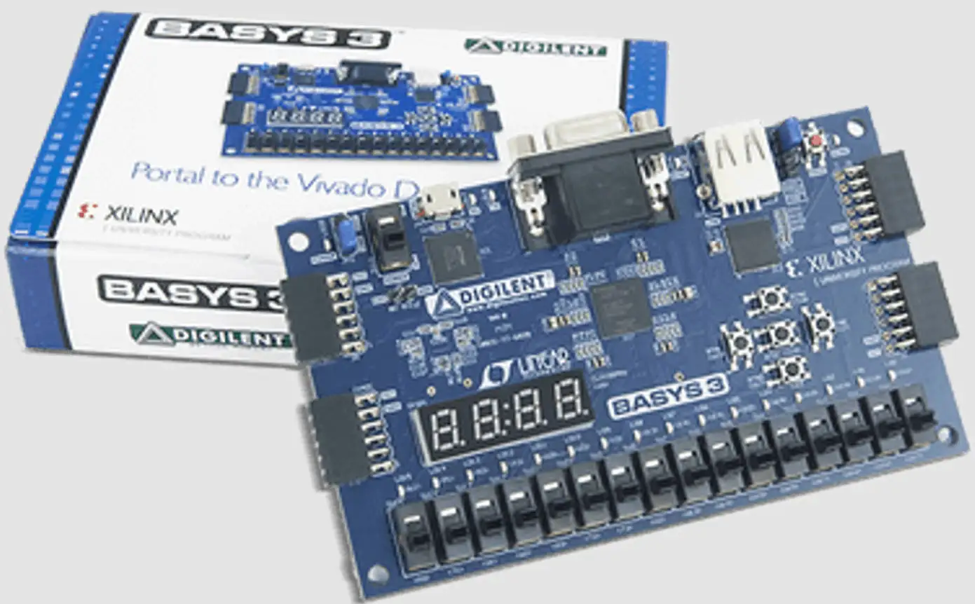 Basys 3 Artix-7 FPGA Trainer Board: Recommended for Introductory Users