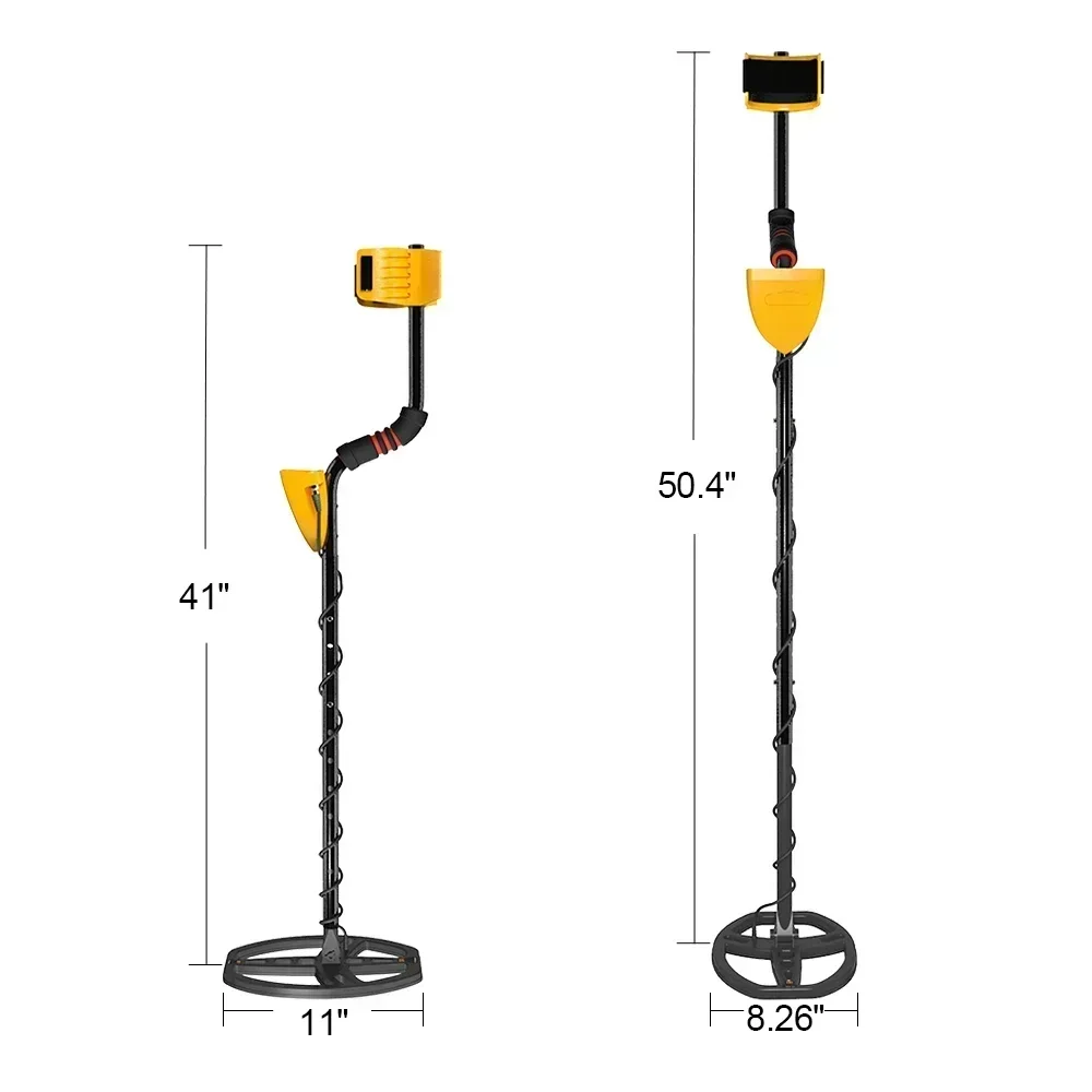 YYHC-MD6350 Handheld Underground Metal Detector Treasure Detector Distinguish Gold Silver And Copper