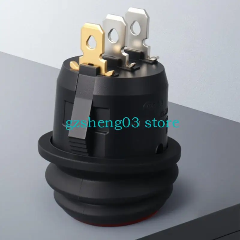 U75C Prático IP65 Black Disposition Switches 220V 16a para o ambiente úmido Uso diário