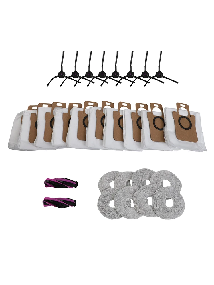 Main Brush Set Vacuum Cleaner Parts Convenient Installation Comprehensive for Cleaning Kit Robot Vacuum for Cleaning Kit Spare