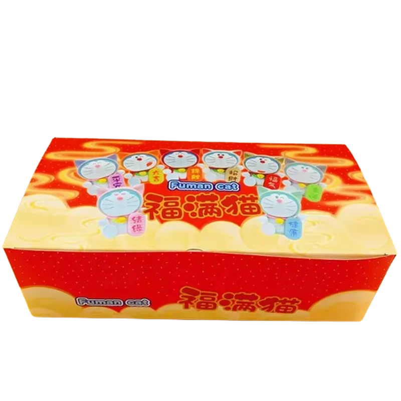 Doraemon caja ciega hecha a mano, serie completa de la suerte, Gato Dingdang, gato de la suerte, adorno de coche, hecho a mano