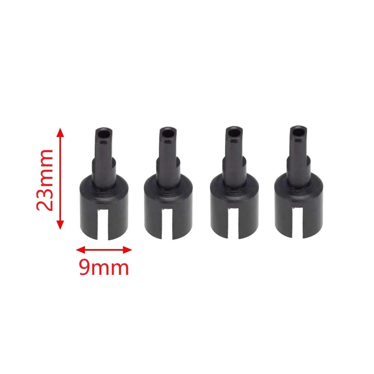 8Pcs Metal Drive Shaft CVD and Gearbox Joint Cup Differential Cup for Tamiya TT01 TT02 TT-01 1/10 RC Car Upgrade Parts