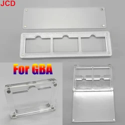 Jcd 1 stücke für gba spielkarte box magnetische abdeckung hoch transparente acryl spiel display box aufbewahrung sbox