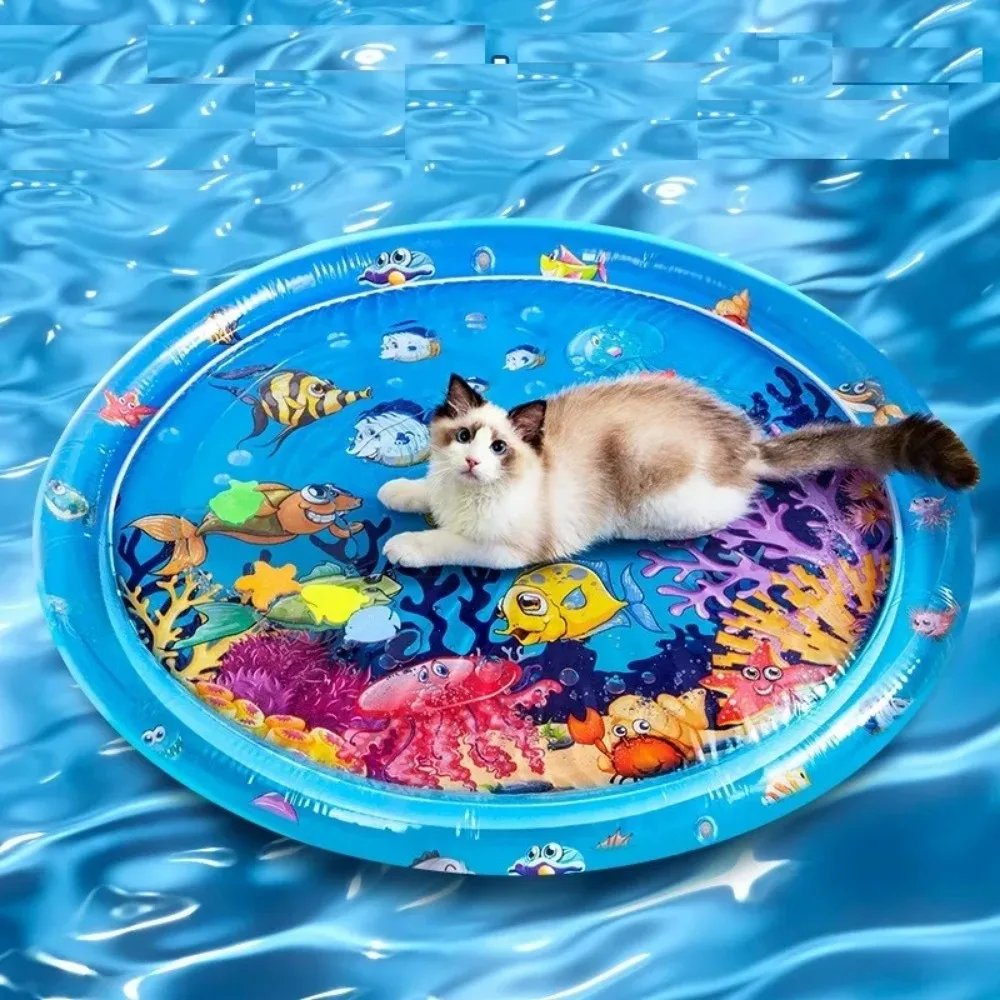 Sensorial Water Mat with Thickened Sensor, Play Water Sensor, Cat Mat, Pet Supplies, Limpeza, Refrigeração, Summer Acessórios