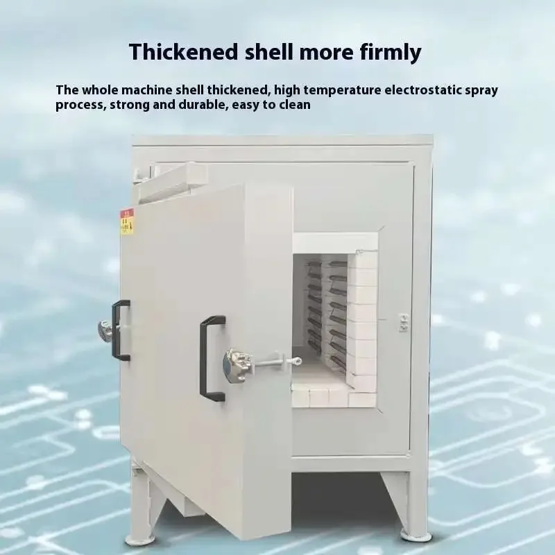 New High Temperature Box Type Resistance True Air Separation Furnace Muffle Laboratory Heating Electric Furnace