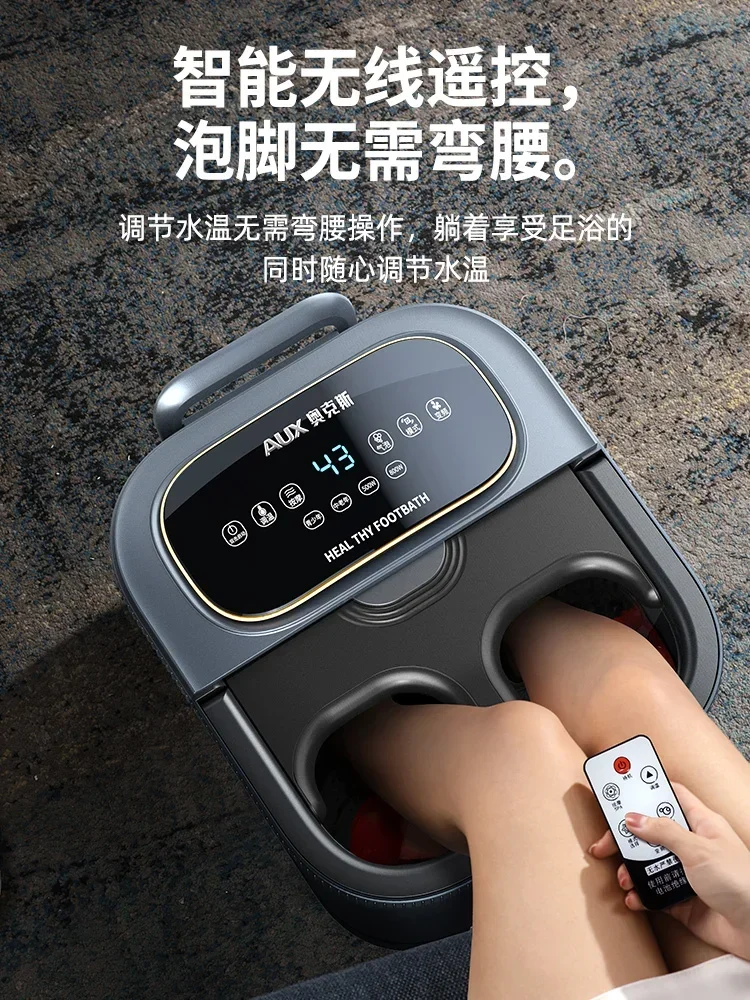 Foot Soaking Bucket Heating Home Constant Temperature Foot Wash Basin Automatic Electric Massage Footbath