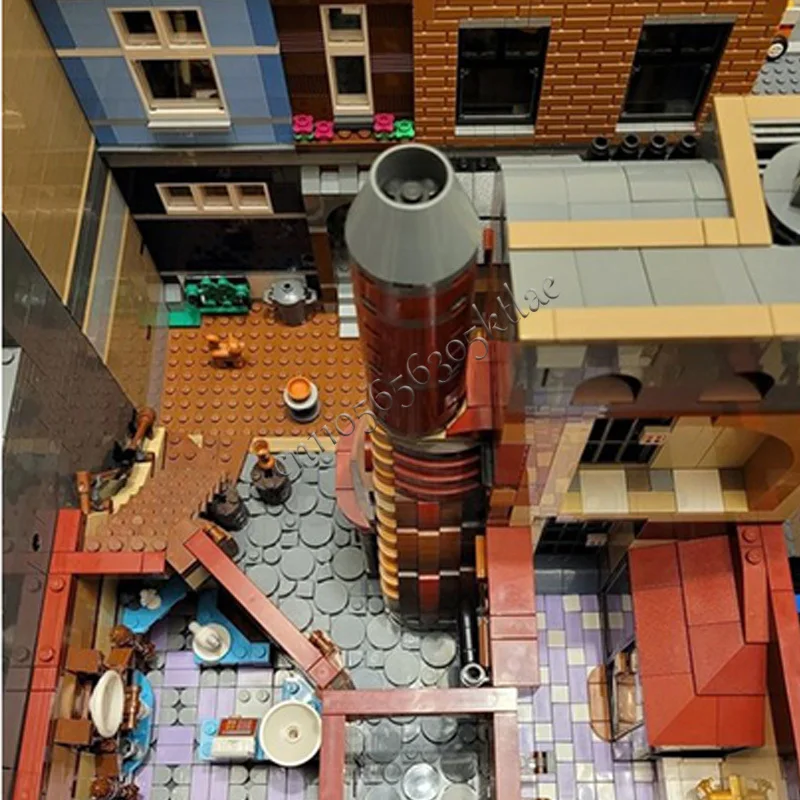 2626 Uds. Construcción de cerámica MOC, bloques de construcción Modulares personalizados, tecnología de ladrillo Popular, juguete para regalo de cumpleaños DIY creativo