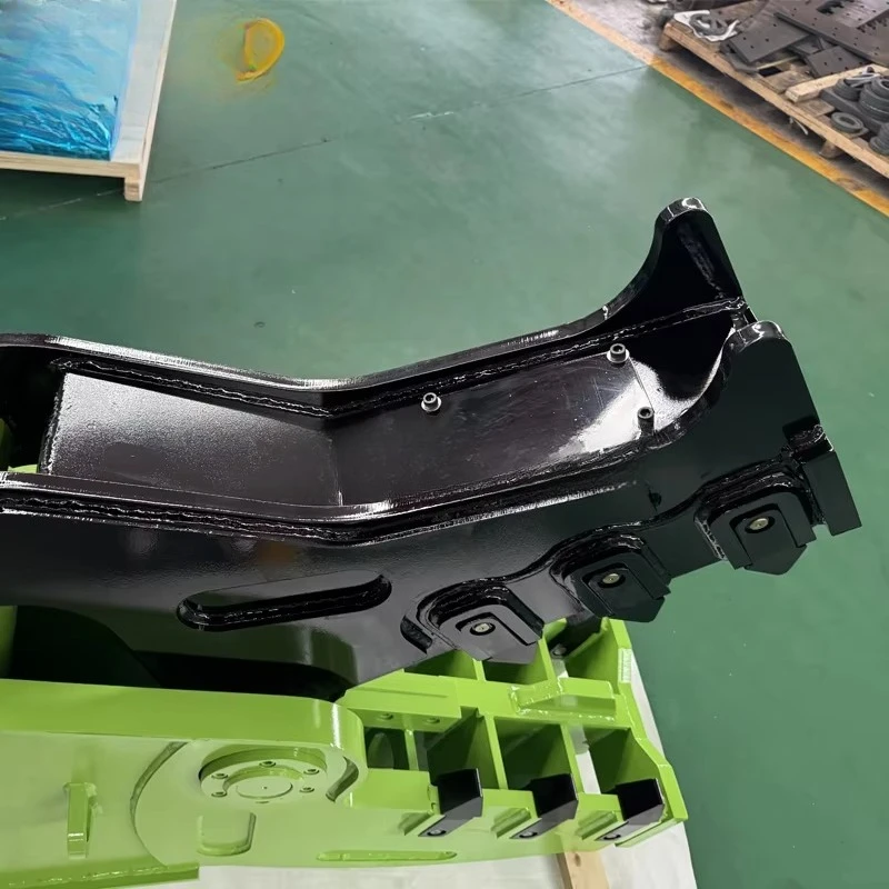 الطاحن الهيدروليكي للحفارة مع أسنان قابلة للاستبدال لتهديد الصخور والخرسانة