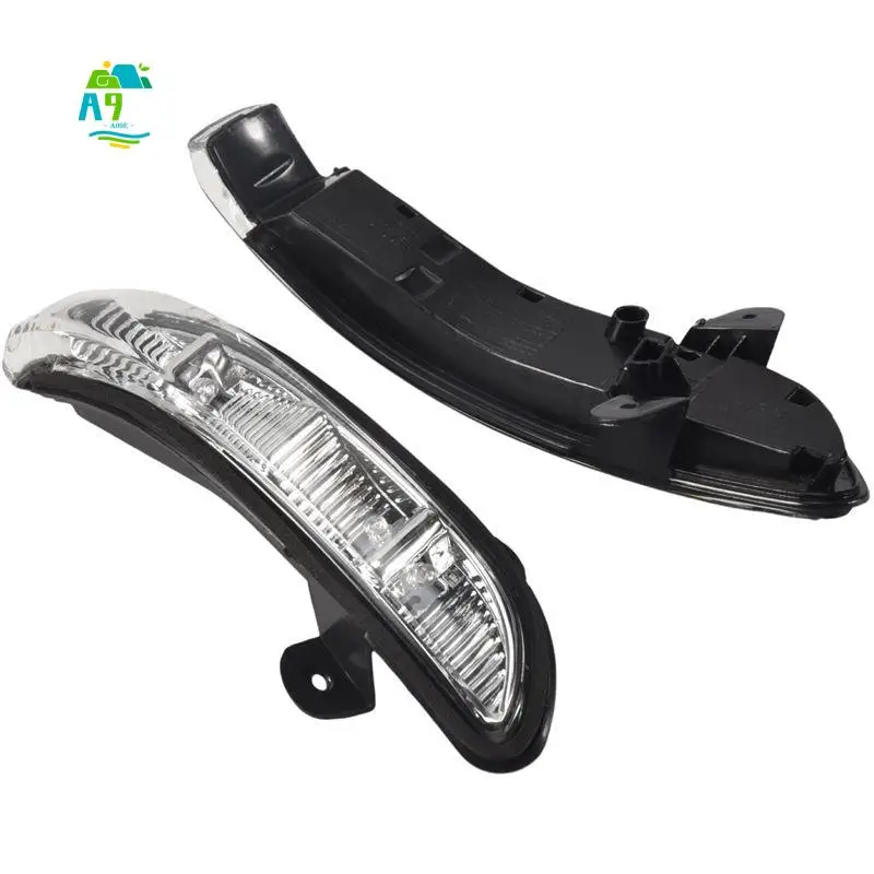 A09E-Car Front LH + RH Door Mirror Turn Signal Light For Mercedes W211 W221 07-10 A2198200521 A2198200621