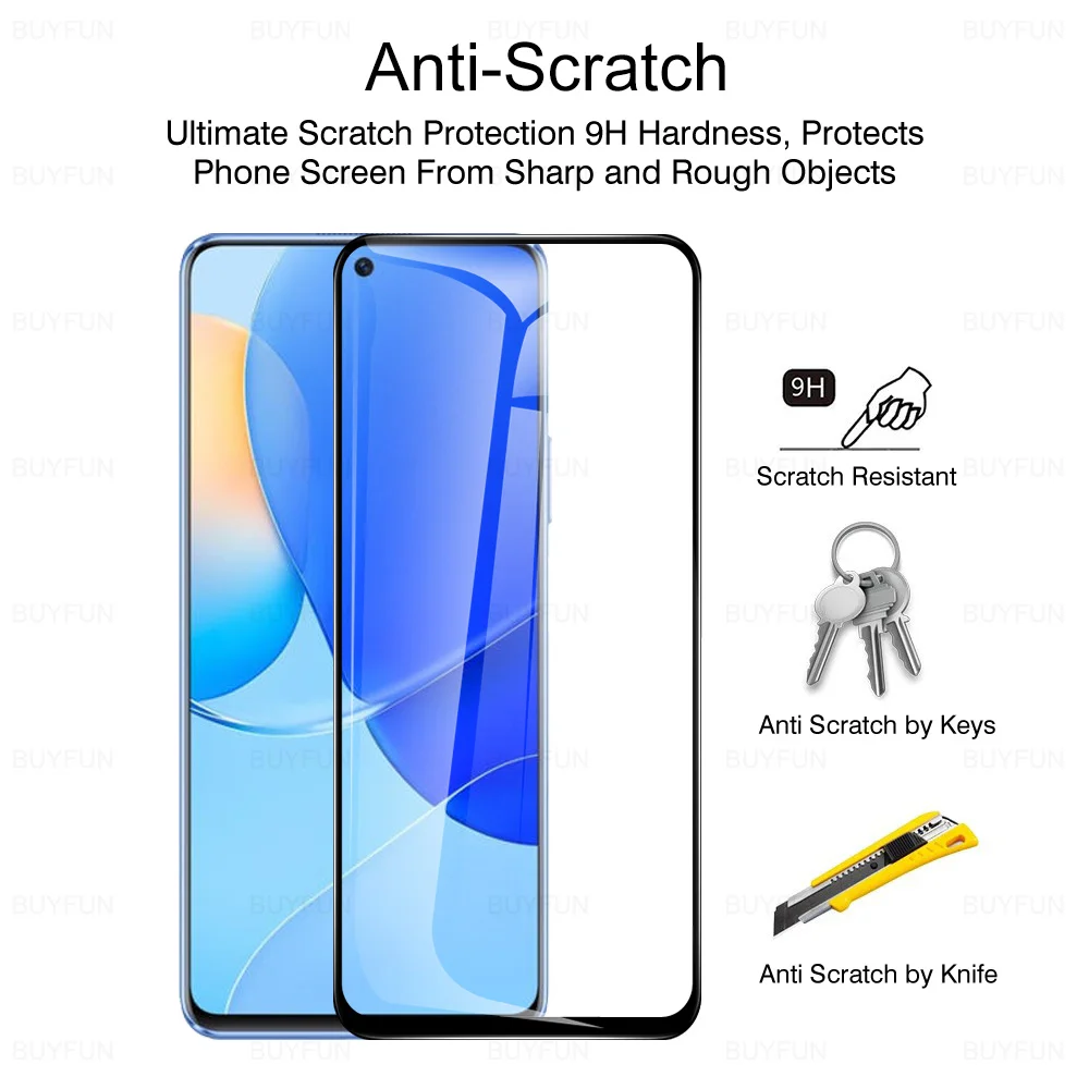 กล้องเลนส์ป้องกันฟิล์มสำหรับ Huawei Nova 9 SE หน้าจอกระจกนิรภัยสำหรับ Hauwei Nova9 SE 9SE 6.78 "ความปลอดภัย Protector