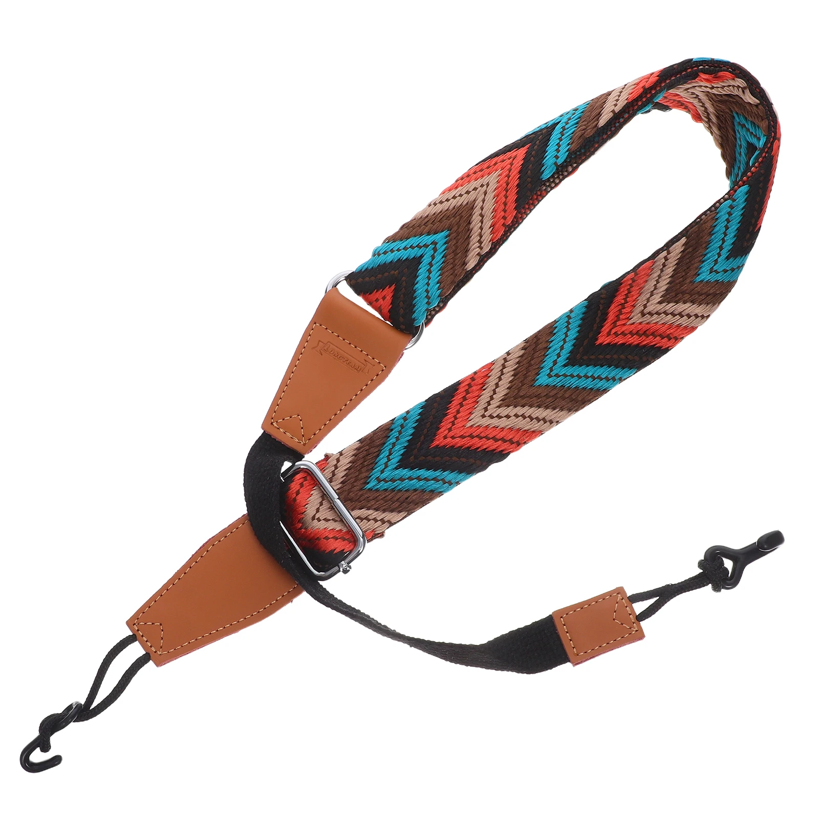 

Adjustable Ukulele Strap Double No Drill 23 26 Inch Shoulder Belt Jacquard Woven Ukulele Belt Instrument