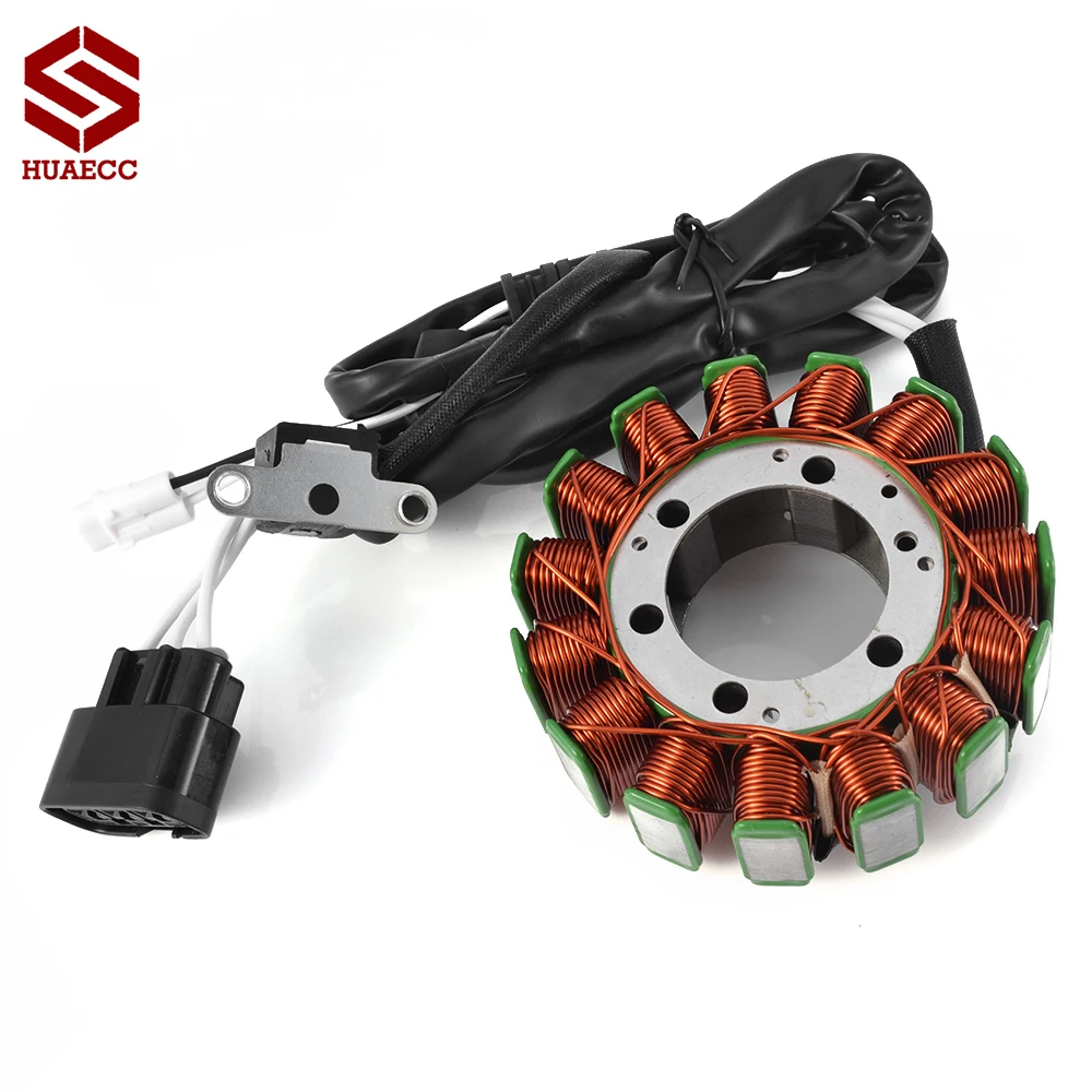 Motorcycle ATV Stator Coil for Yamaha ATV YFM550 Grizzly 550 2009-2014 ATV YFM700 Grizzly 700 2007-2014 28P-81410-01