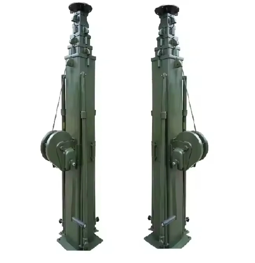 

4m-35m Lightweight Telescopic Antenna - Manual Winding Type with Mast & Tripod Included