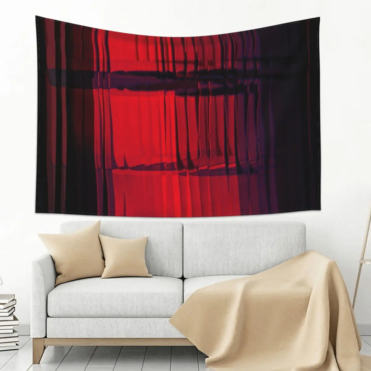 

Crimson glass Tapestry Home Decoration