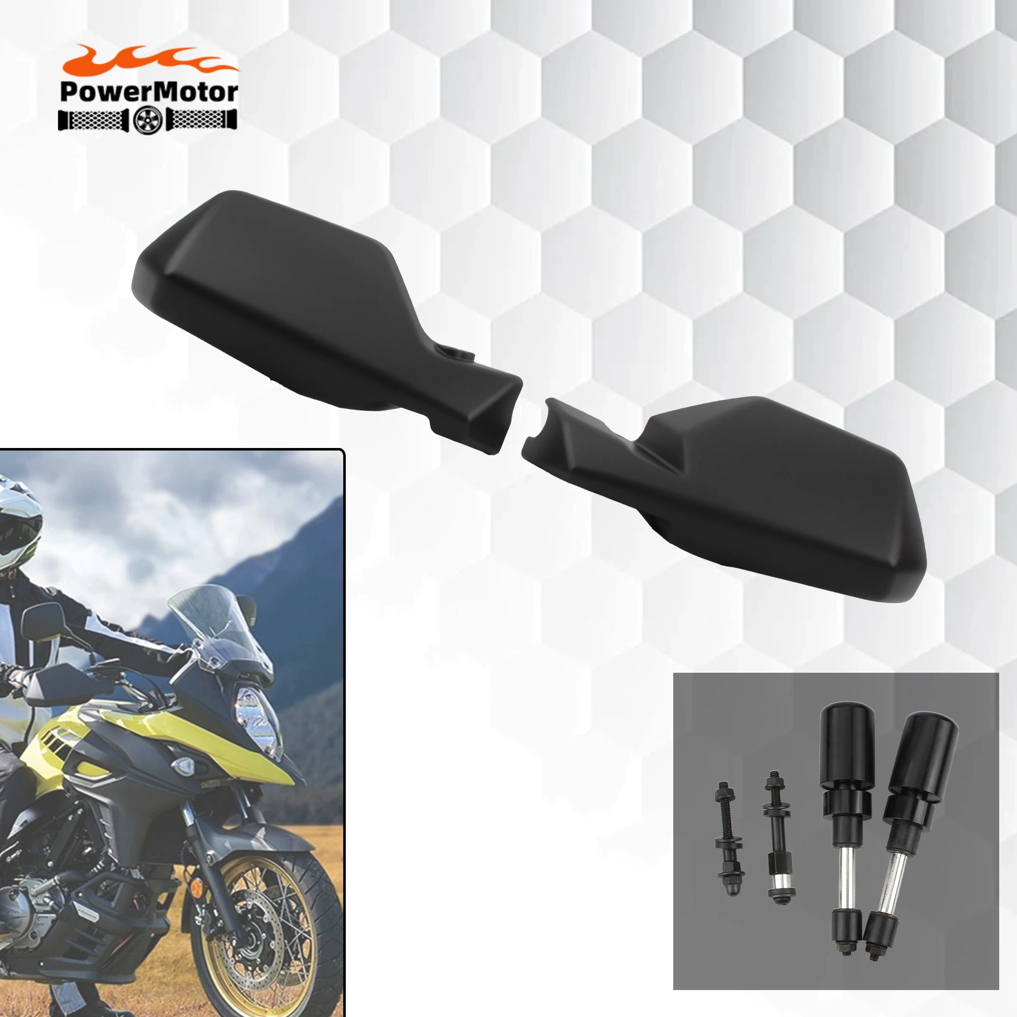 

DL650 Motorcycle Hand Guards For Suzuki V-Strom DL650 2004 - 2023 Handguards Handlebar Guards DL 650 V Strom 2015-2018 Parts