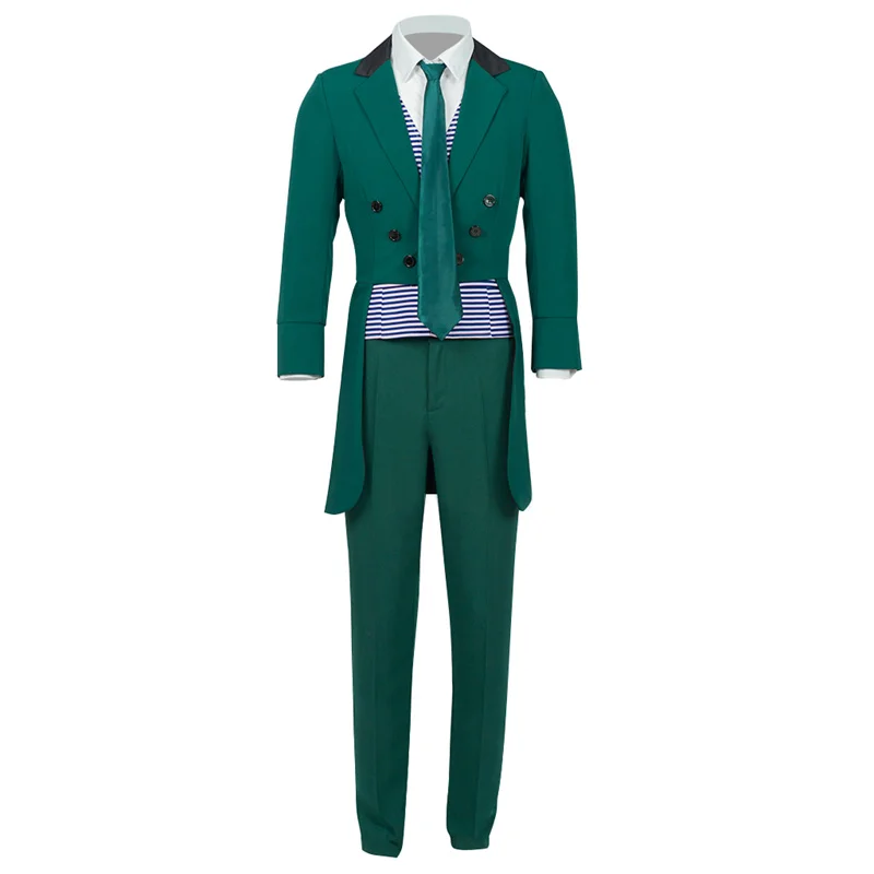 

Haunted Mansion Butler Men's Cosplay Costume Inspired Outfit Halloween Ghost Costume