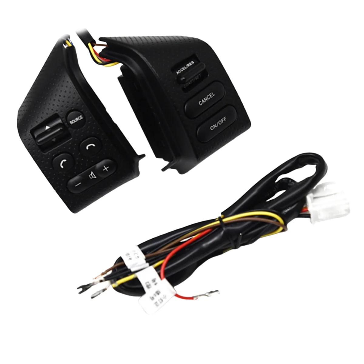 Car Speed Cruise Control Switch for Nissan Sylphy 2008-2019 Steering Wheel Button with Wiring Harness Black