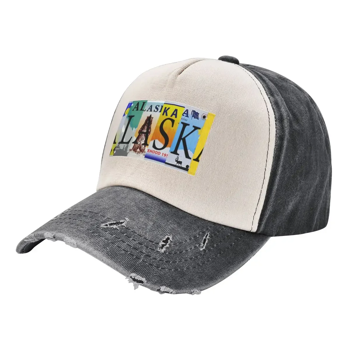 

Alaska License Plates Baseball Cap Hat Man For The Sun party Hat Caps Women Men's