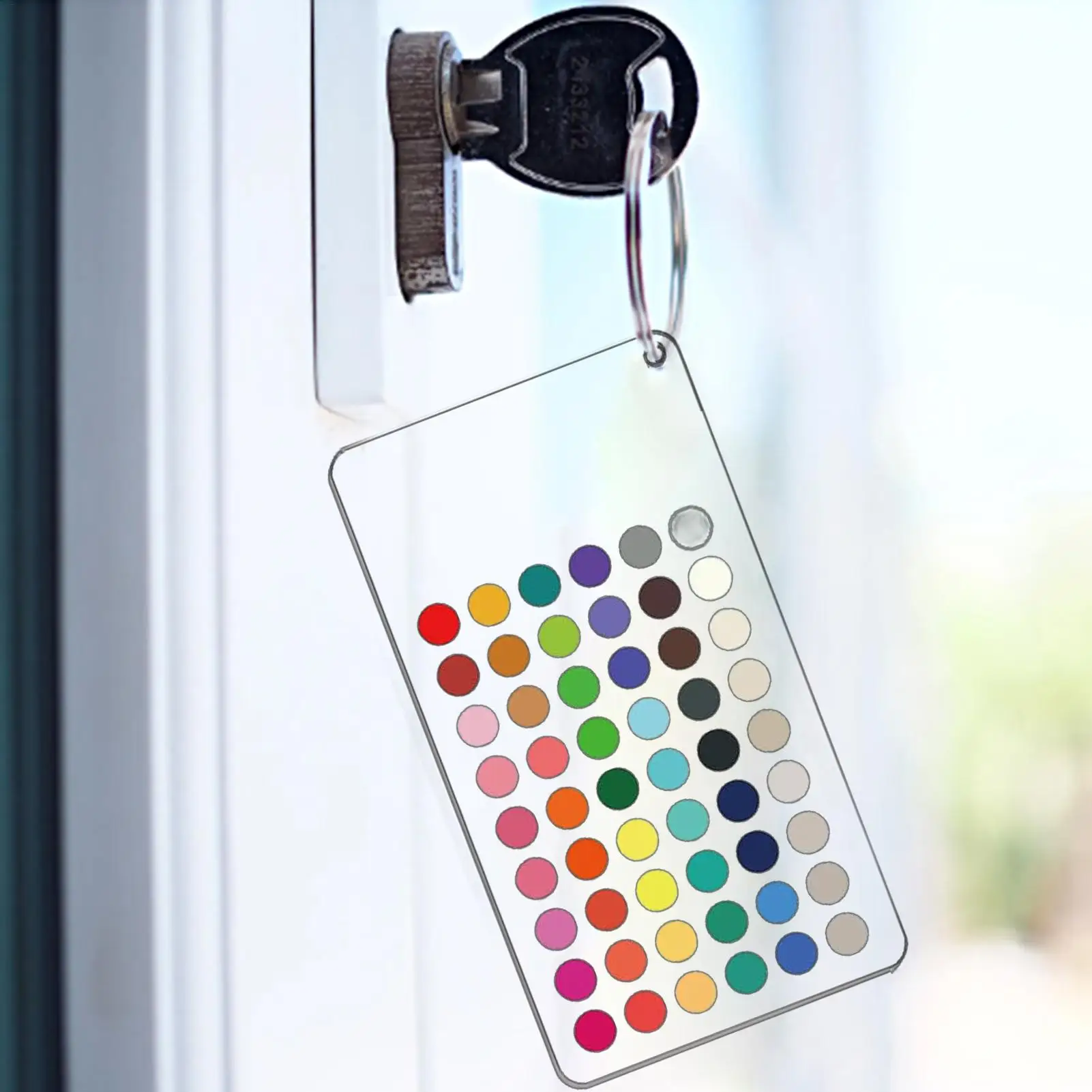 Soft Summer Color Palette Card 6-Piece Seasonal Portable Match Analysis Color Analysis Draping Kit For Home Office School