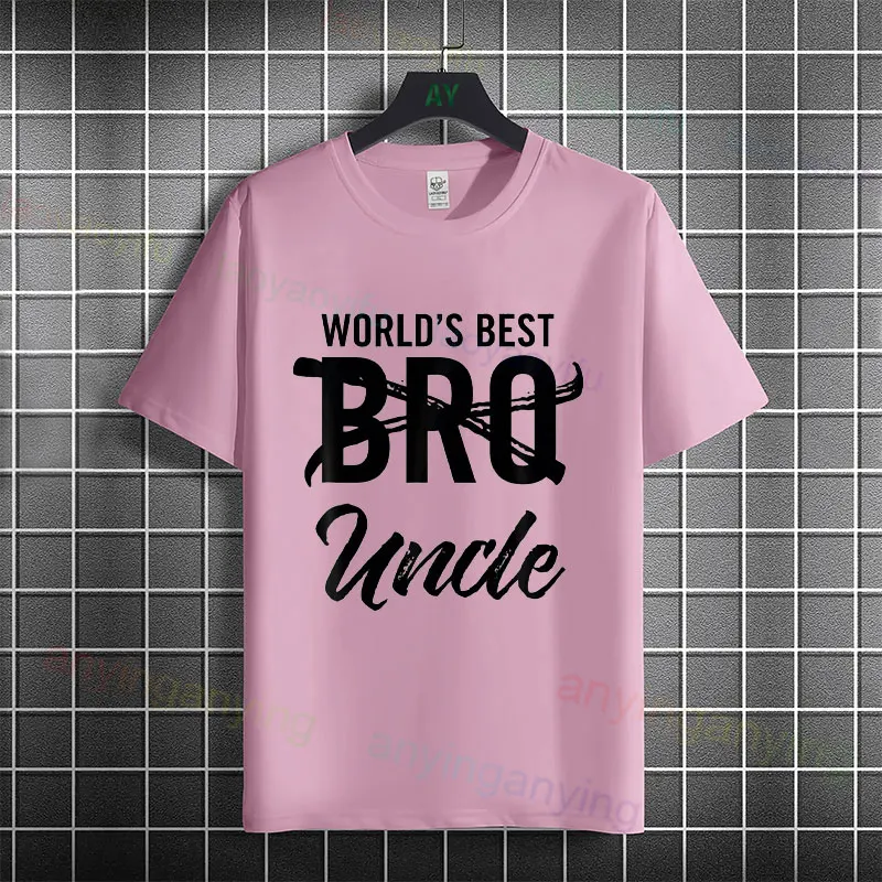 Unisex Funny Originality TOP UNCLE Graphic T-shirt Casual Fashion Pure Cotton Short Sleeve Tshirt Outdoor Clothing Party Attire