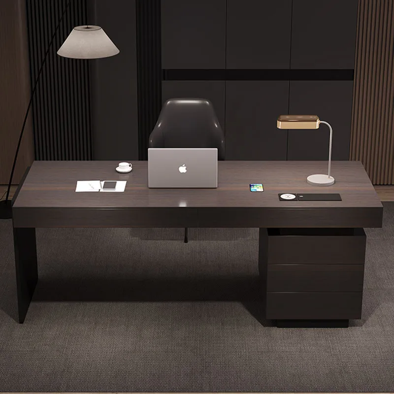 Table Executive Desk Office Furniture Luxury Conference Study Laptop Room Gaming Vanity Makeup Meuble Bureau Reception Shelves