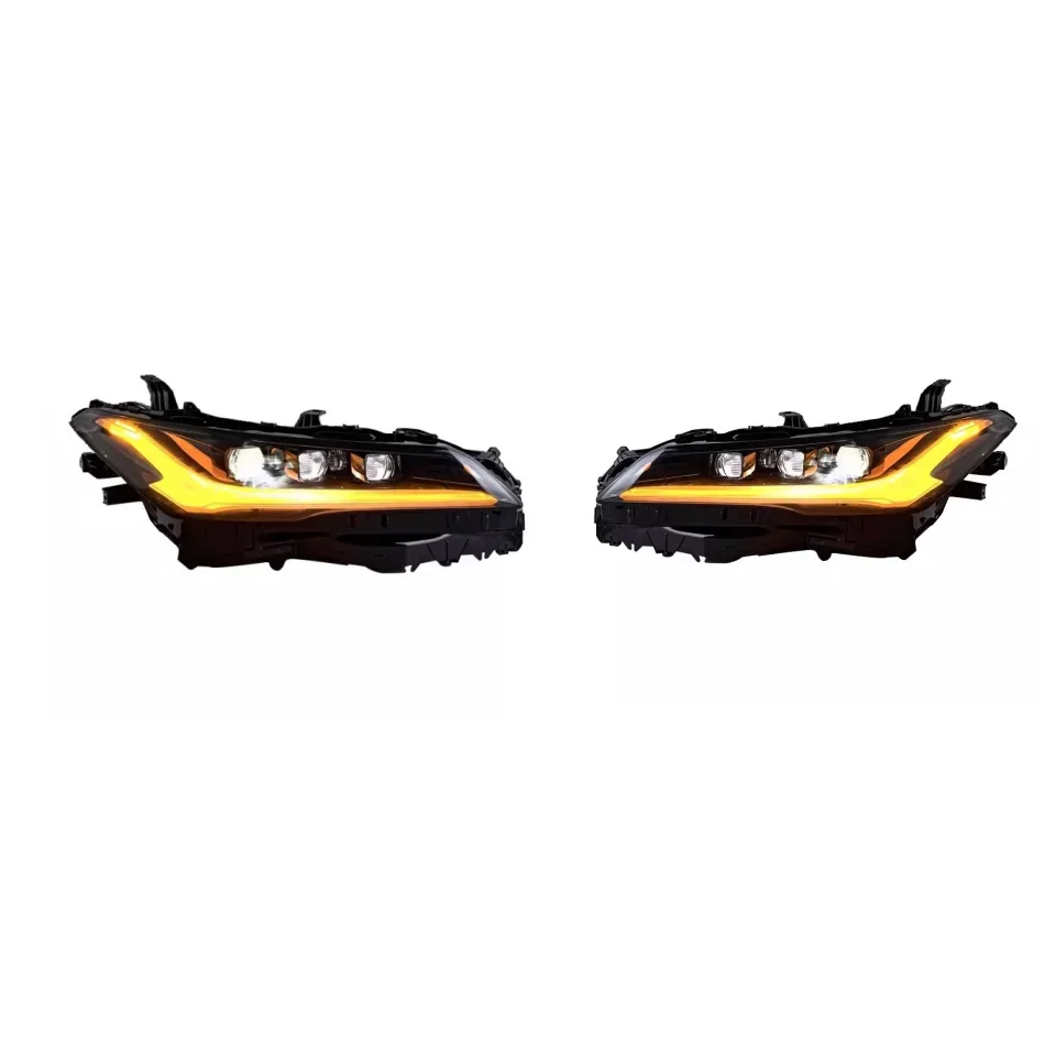 1 Pair LED Headlight for Toyota Avalon 2019-2021 modified LED Lens Daytime running light Turn signal Hight Low beam