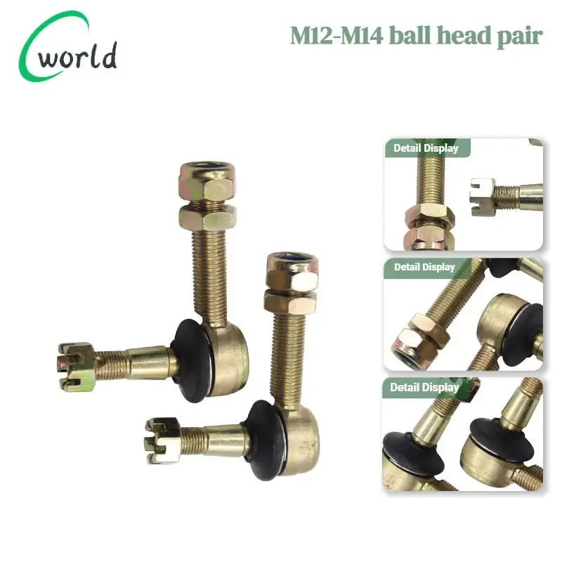 

Утолщенная регулировка шаровой головки рулевой тяги для замены четырехколесного внедорожника картами.