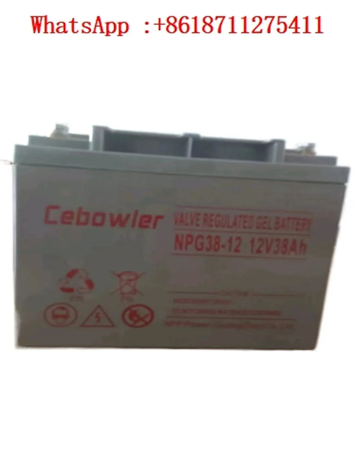 Lead-acid valve-regulated battery, Nip DC screen lead-acid battery